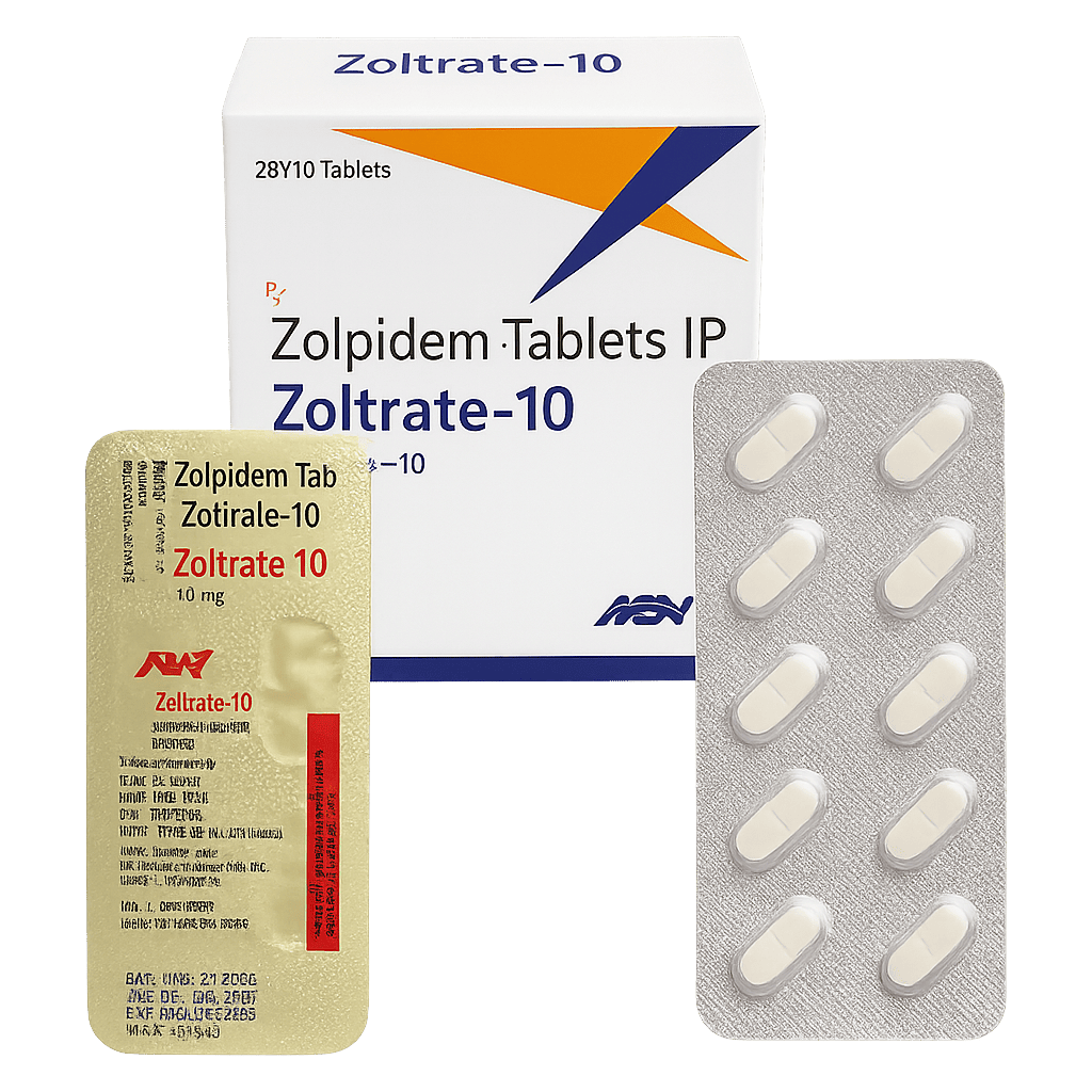Zolpidem Zoltrate 10mg