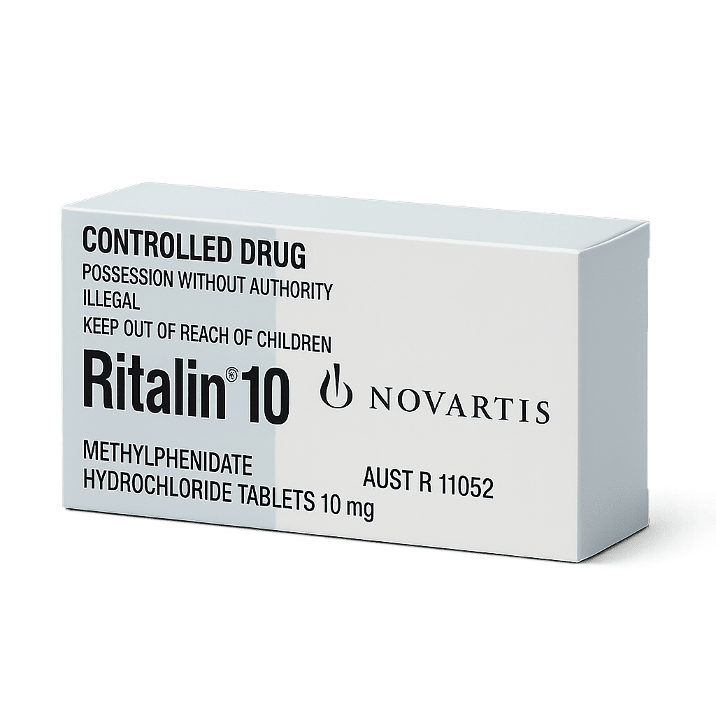 Ritalin (Metilfenidato) 10mg